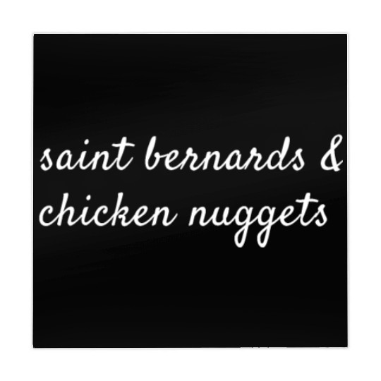 Saint Bernards And Chicken Nuggets Mahjong Mats