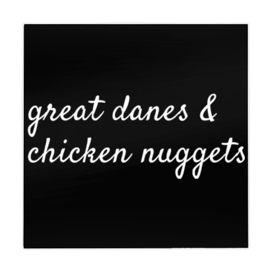 Great Danes And Chicken Nuggets Mahjong Mats