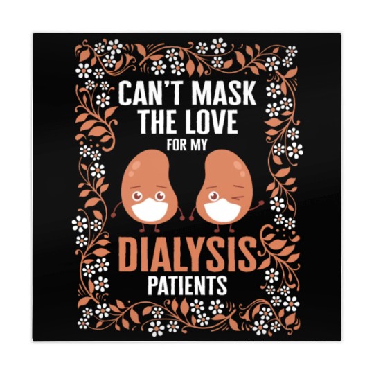 Dialysis Nurse Mahjong Mats, Can't Mask The Love For My