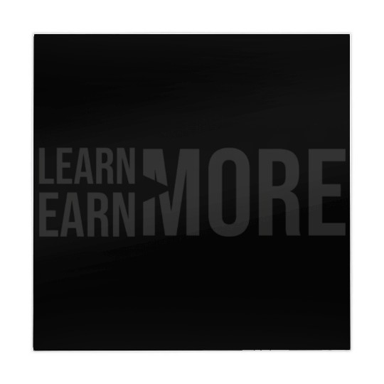 Learn More, Earn More - Money, Hustle, Success Mahjong Mats