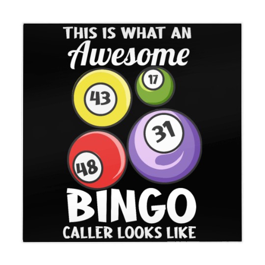 This Is What An Awesome Bingo Caller Looks Like Mahjong Mats