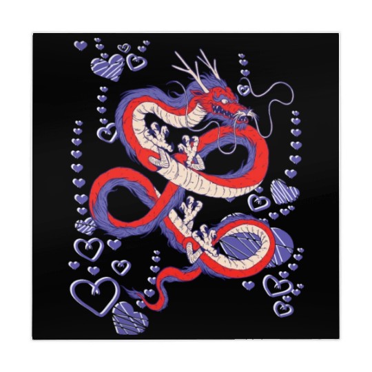 Cooler Japanese dragon Mahjong Mats