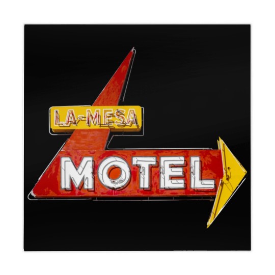 La Mesa Motel Route 66 Santa Rosa New Mexico Mahjong Mats