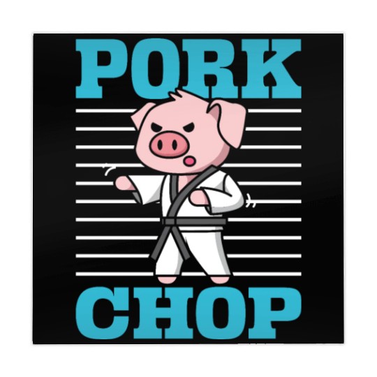 Karate Pig Pork Chop Taekwondo Judo MMA Martial Mahjong Mats