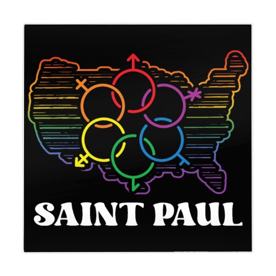 Saint Paul Pride Flag Pride Month LGBTQ Flag LGBT Mahjong Mats