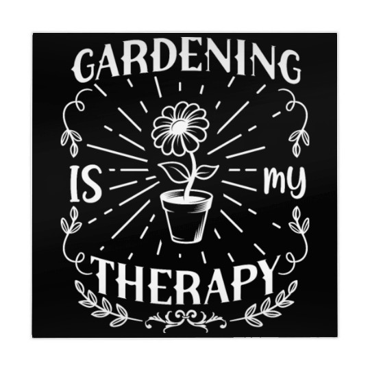 Amateur Gardener In The Garden, Fruit And Mahjong Mats