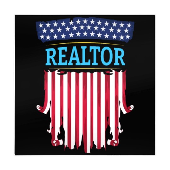 Proud American Patriotic USA Flag Realtor Real Est Mahjong Mats