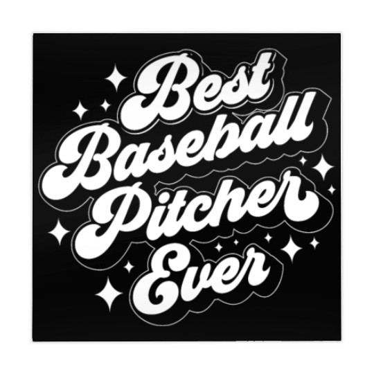 Best Baseball Pitcher Ever Hobby Player Sayings Mahjong Mats
