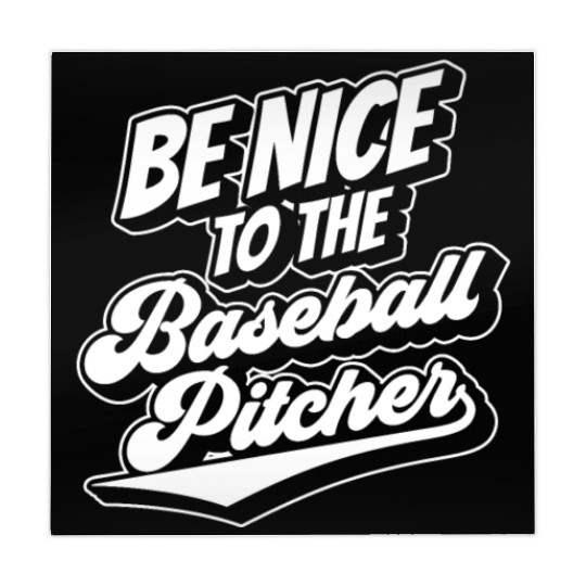 Be Nice To The Baseball Pitcher Player Hobby Mahjong Mats