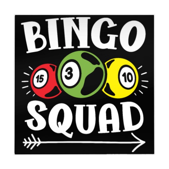 Bingo Squad Bingo Player Casino Gambling Lottery Mahjong Mats