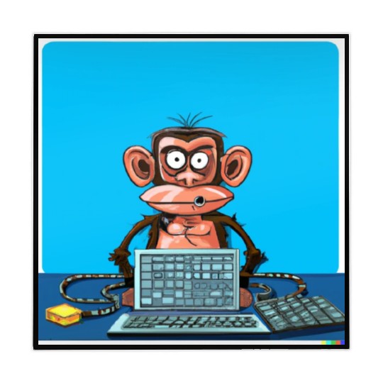 programmer monkey Mahjong Mats