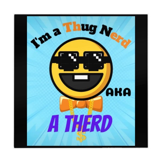 Thug Nerd aka Therd funny meme Mahjong Mats