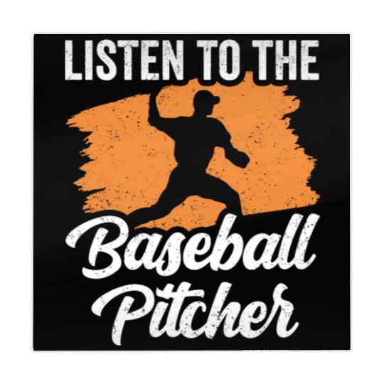 Listen To The Baseball Pitcher Hobby Player Mahjong Mats