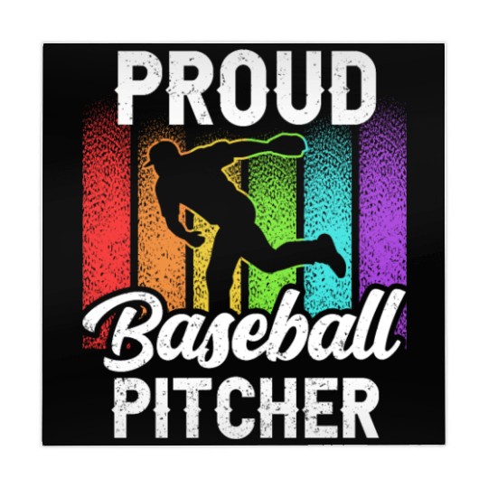 Proud Baseball Pitcher Sayings Player Hobby Mahjong Mats