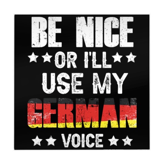 Be Nice Or I'll Use My German Voice Teacher Scream Mahjong Mats