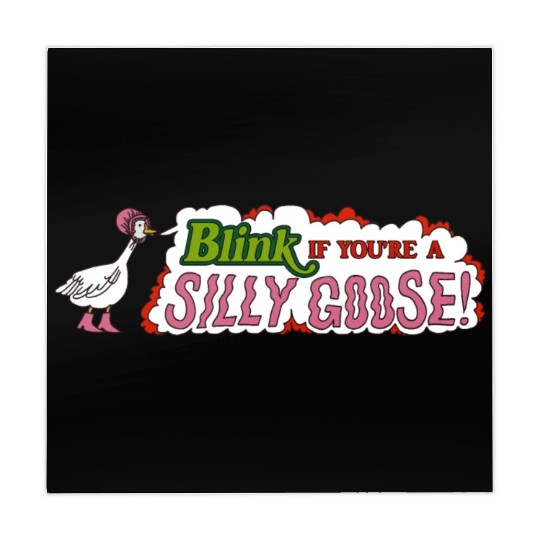Funny Blink If You're A Silly Goose Mahjong Mats