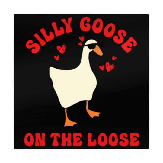 Silly Goose On The Loose Funny Mahjong Mats