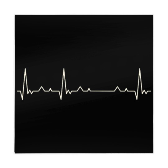 Oklahoma State USA. Heart. Love. EKG. Pulse. Beat. Mahjong Mats