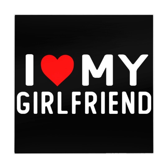 I Love My Girlfriend Mahjong Mats