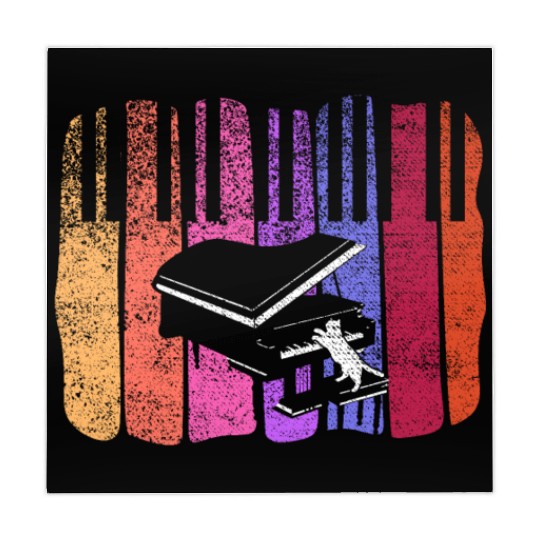 Piano Cat Musician Musical Instrument Pianist Mahjong Mats