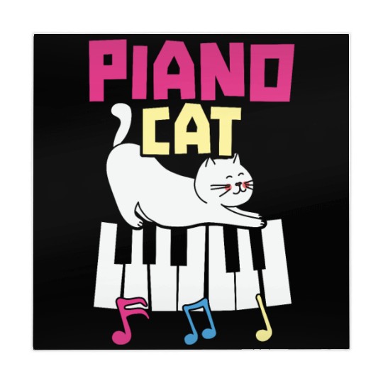 Piano Cat Musician Musical Instrument Pianist Mahjong Mats