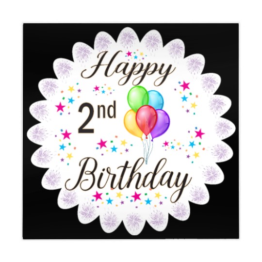 2nd Happy Birthday with Balloons Mahjong Mats