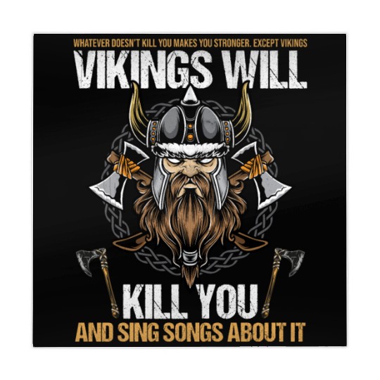 Vikings Will You And Sing Songs About It Mahjong Mats