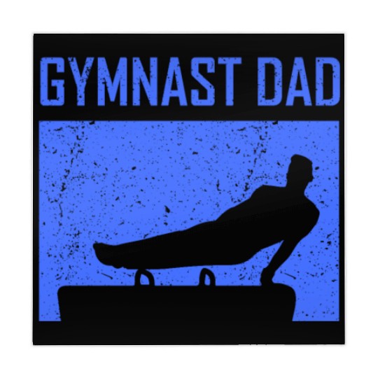Gymnast Dad Sports Gymnasts Lover Gymnastics Mahjong Mats