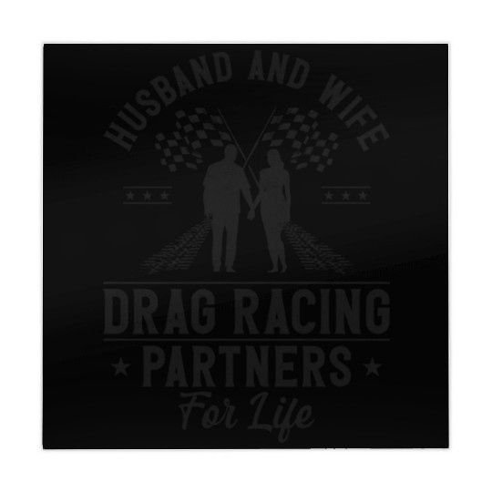 Drag Racing Race Car Husband Wife Mahjong Mats