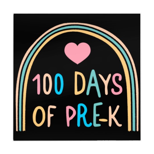 School Mahjong Mats, 100 Days Of Pre-K Rainbow Heart Mahjong Mats