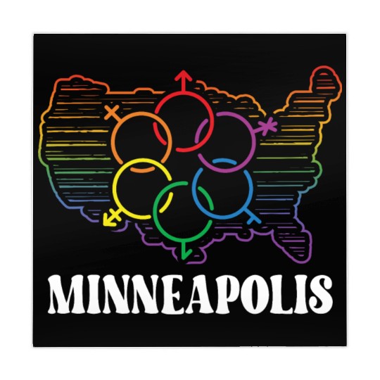 Minneapolis Pride Month Pride Flag LGBT Community Mahjong Mats