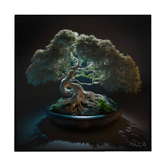 Cannabonsai - Bonsai Tree, Cannabis Plant, Mahjong Mats