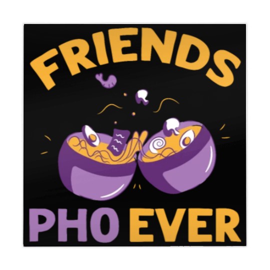 Friends Pho-Ever Friendship Pho Soup Mahjong Mats