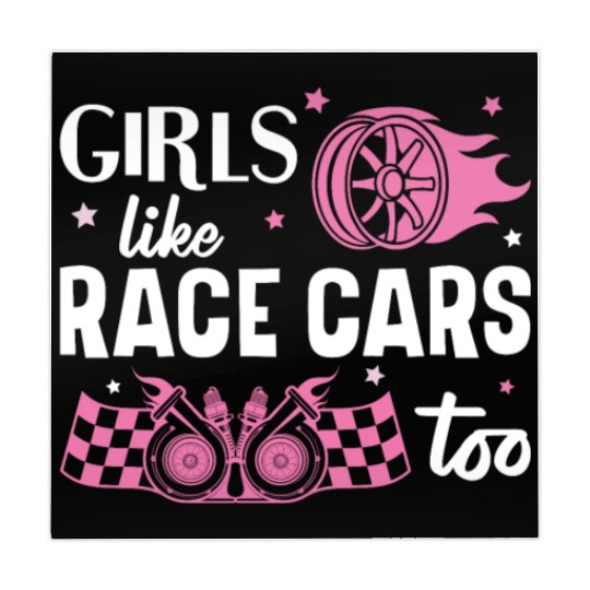 Drag Racing Race Car Girl Girls Mahjong Mats