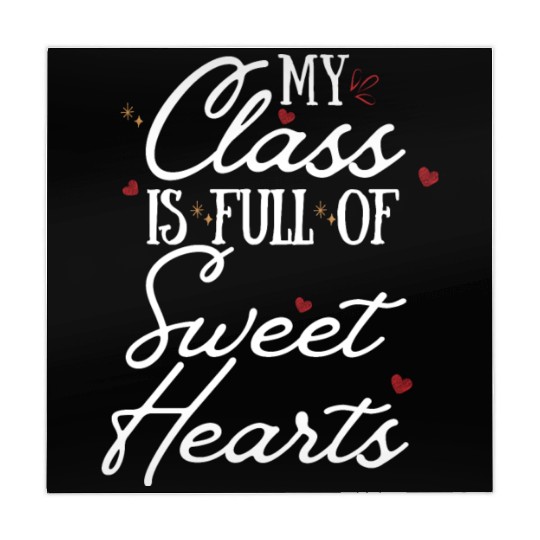 My Class is Full of Sweethearts Teacher Valentine Mahjong Mats