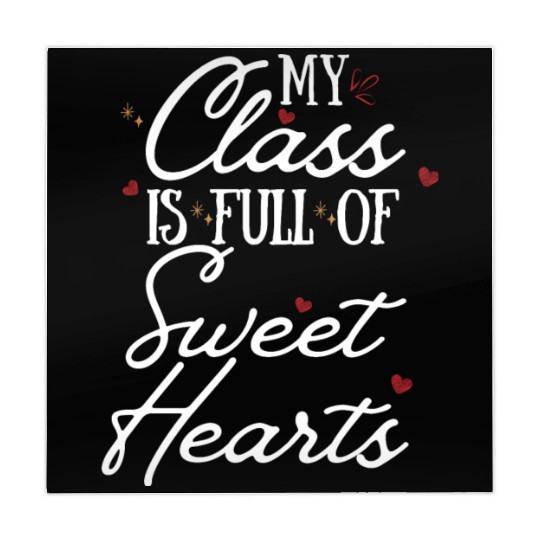 My Class is Full of Sweethearts Teacher Valentine Mahjong Mats