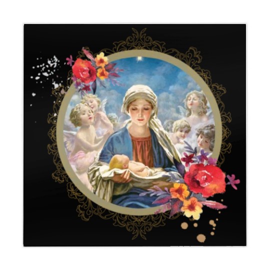Christmas Nativity Star Blessed Mother Mary Jesus Mahjong Mats
