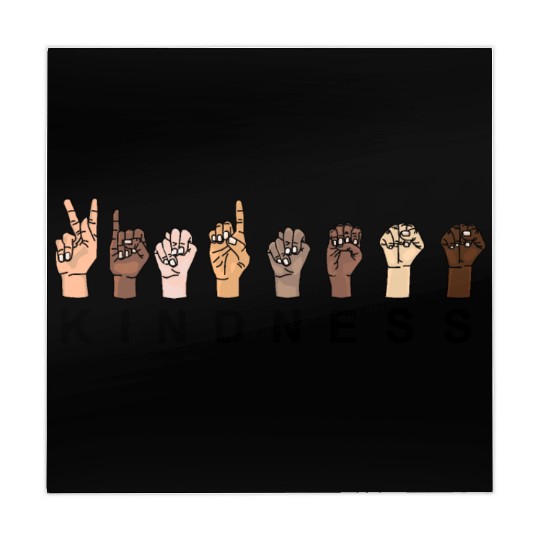 KINDNESS in Sign Language Mahjong Mats