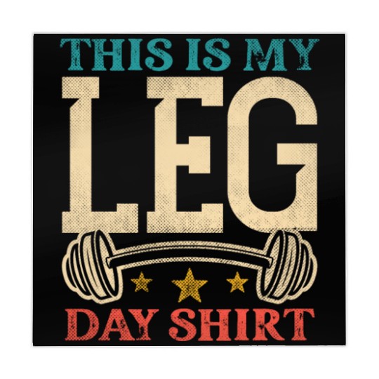 Bodybuilding - This is my leg day Mahjong Mats