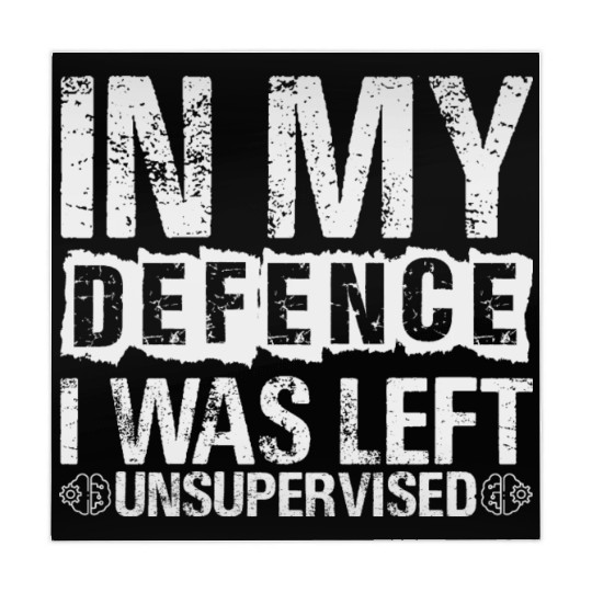 In My Defense I Was Left Unsupervised Funny Mahjong Mats