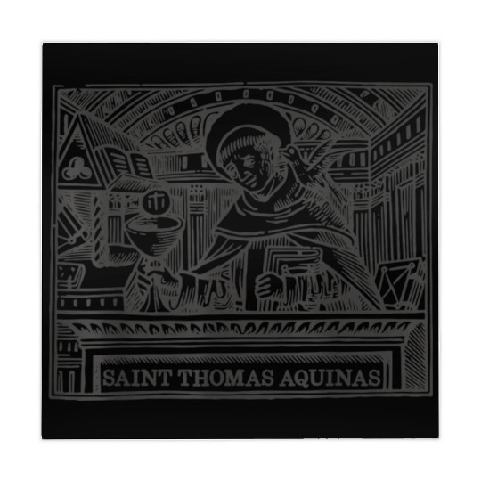 St Thomas Aquinas Patron Saint Students Catholic S Mahjong Mats