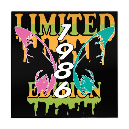 1986 Born Limited Edition Butterfly Gift Mahjong Mats