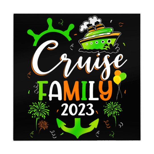 Family Cruise Squad 2023 St Patricks Cruise Mahjong Mats