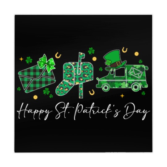 Happy Valentine's Day Postal Worker Valentine Gift Mahjong Mats