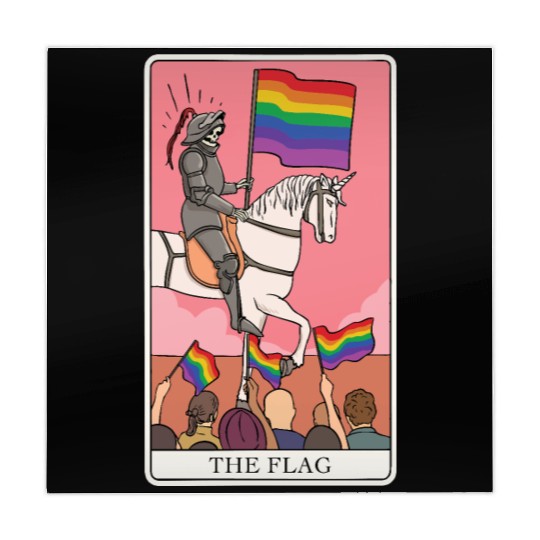 LGBTQ FLAG Tarot Card Finger for a Tarot Reader Mahjong Mats