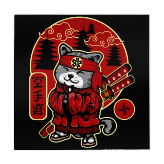 Samurai Cat Mahjong Mats