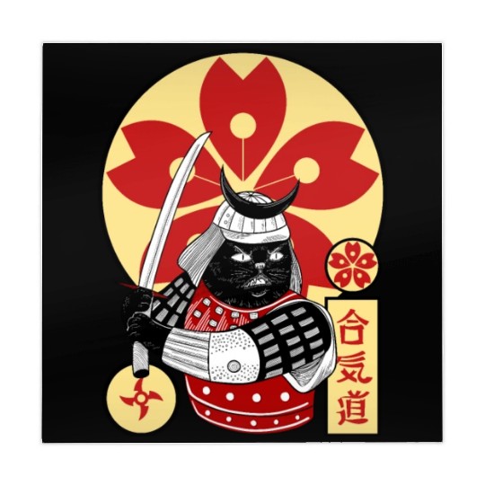 Samurai Cat Mahjong Mats