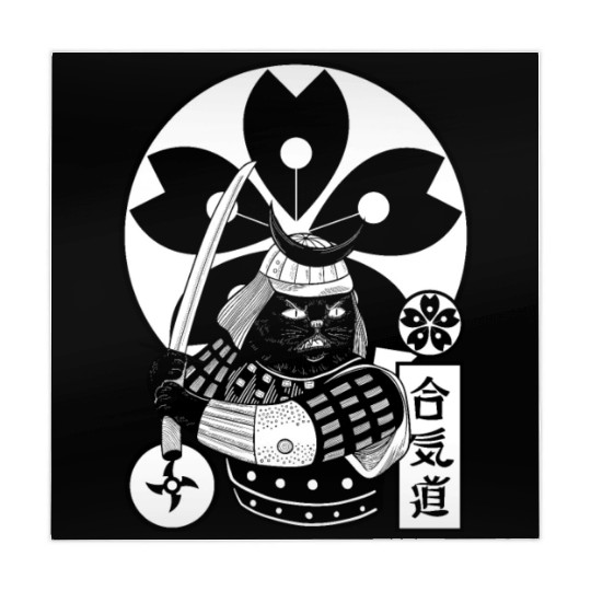 Samurai Cat Mahjong Mats