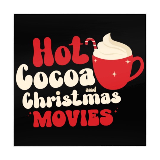 Hot cocoa Christmas movies Mahjong Mats
