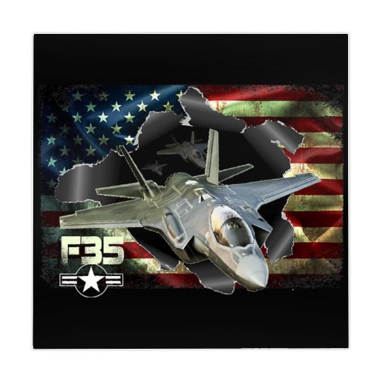F 35 Lightning Air Force Military Veteran Pride US Mahjong Mats